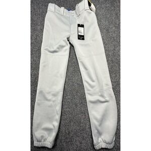 Mizuno Baseball Pants Youth Large Elastic Bottom Double‎ Knee Polyester New YL